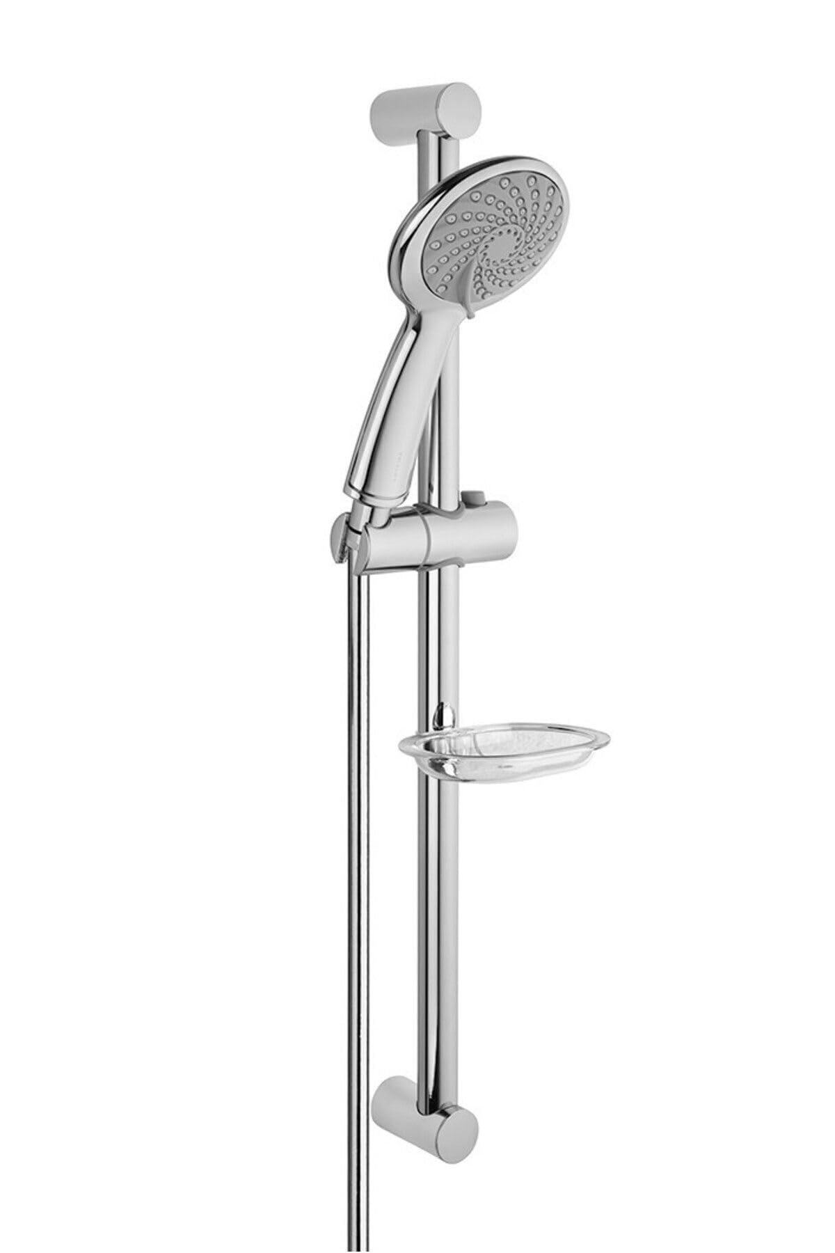 Artema Samba A45680STA 3F Sürgülü El Duşu Takımı, 6 L/Dk Su Akışı, Duvara Monte, Krom