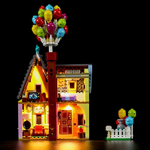BRIKSMAX Led Lighting Kit for LEGO-43217 Up House - Compatible with Lego Disney Building Blocks Model- Not Include Lego Set - Image 4
