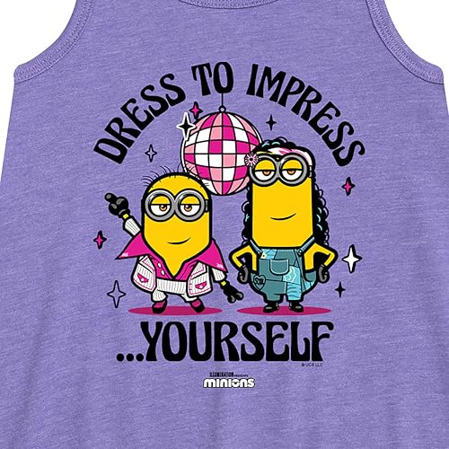 Despicable Me Minions - Dress to Impress Yourself - Toddler & Youth Girls A-line Dress2