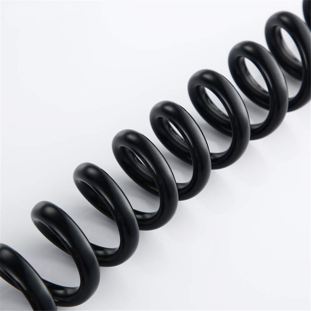 Manguera De Ducha Flexible De Estilo Negro con Resorte para Inodoro, Bidé Y Conexión De Manguera De 150 Cm.(D)