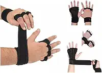 Luva Bike Crossfit Academia Feminina E Masculina Grip Hook Treino Cross