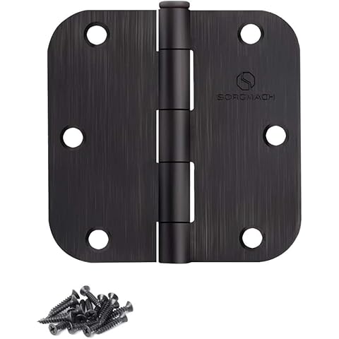 SORGMACH 3.5 Inch Oil Rubbed Bronze Hinges Cover