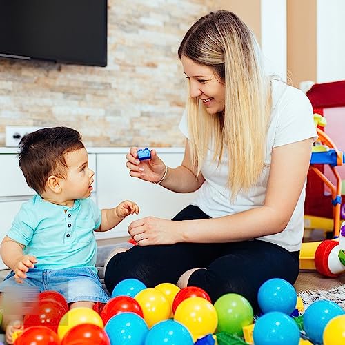 Lovgirls Ball Pit Balls For Toddler Crush Proof Plastic Ocean Balls (120) And Bpa Free Balls For Children Birthday Pool Play Water Toy Wedding Playpen Pit Accessories-2.2" #TOP3