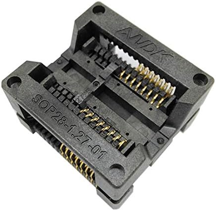 ALLSOCKET SOP16 SOIC16 SO16 Test Socket Burn-in Socket-by Soldering, Pitch 1.27mm Width 7.5 mm (300mil) SOP16(28)-1.27 OTS16(28)-1.27-04 Very