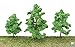 Walthers SceneMaster HO Scale Spring Trees (10-Pack) 3-3/8 to 5-1/2