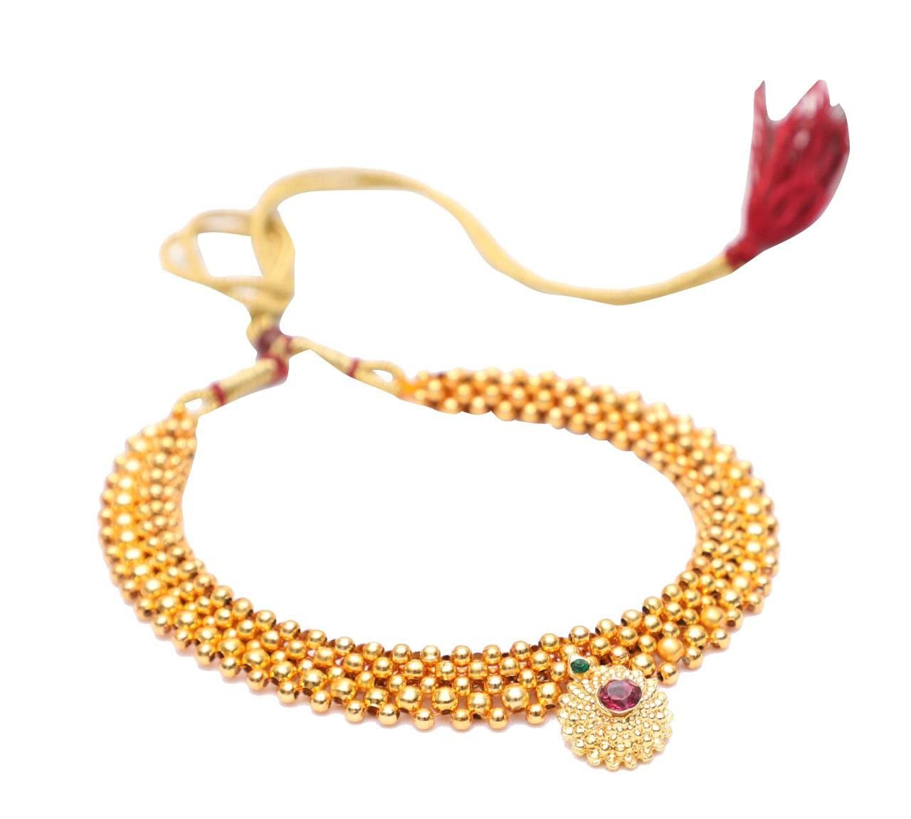 See full amazon price history chart for Reeti Fashions Maharastrian Tushi Necklace Set Reeti Fashions Maharastrian Tushi Necklace Set (B0BBB8P8V1) Amazon Price History, Amazon Price Tracker