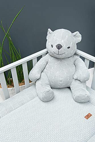 BO Baby's Only - Gebreid boxkleed Robust - Parklegger - Speelkleed - Oud Roze - 85x100 cm - Extra dik - Tweezijdig te gebruiken - Afbeelding 5