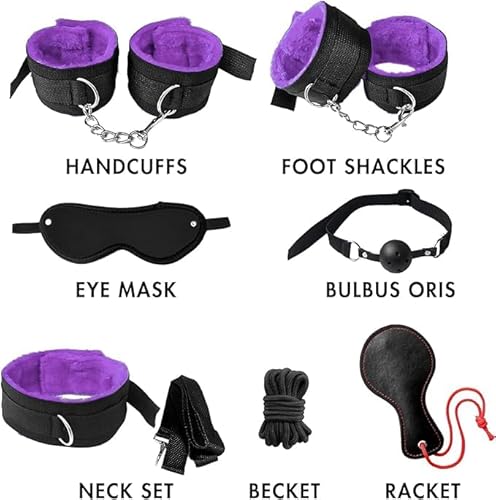 Generic WT0925-28-BT5 Bed Restraint Kit For Couples Under King Bed Sex Bondage Bdsm Restraints Set Hand Cuffs thumb #1