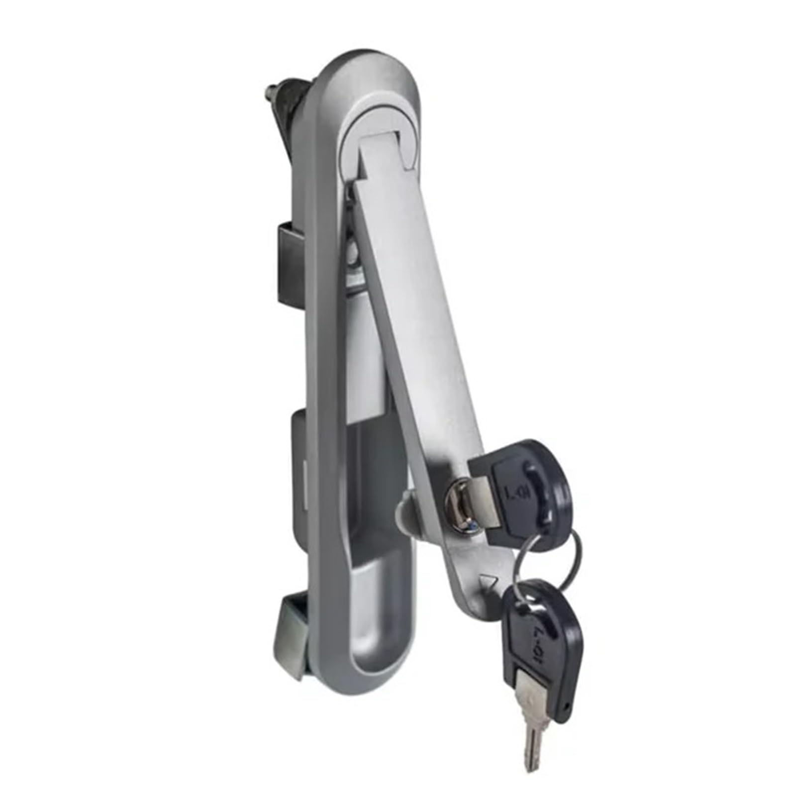 Serrure de porte pop up 160mm à bouton poussoir escamotable