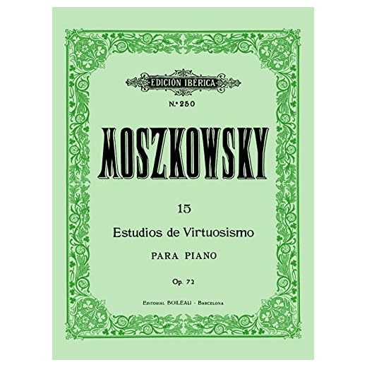 MOSZKOWSKI - Estudios de Virtuosidad Op.72 para Piano (Iberica)