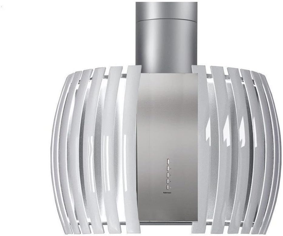 Falmec Cooker Hood Design+ Prestige Wall 65 cm White Glas