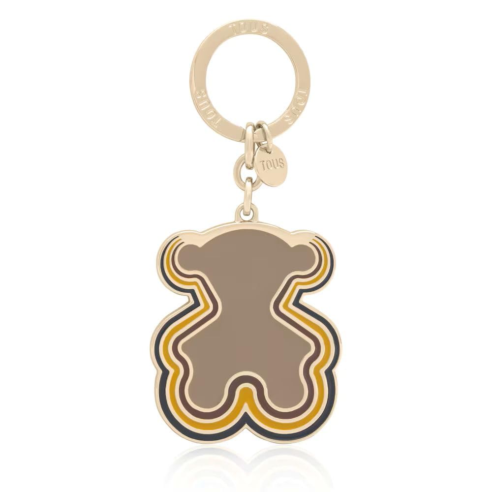 TOUS LLAVERO BEAR WAVES TOPO-DORADO