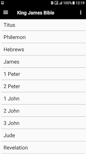 King James Bible (KJV) - The Holy Bible FREE