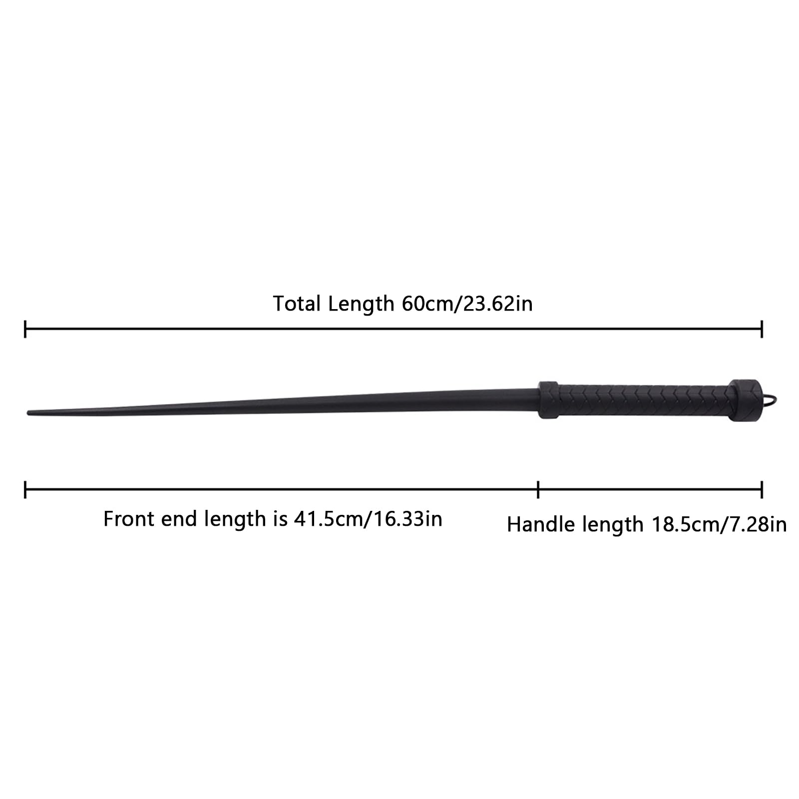 Frustino Sadomaso in Silicone, Frusta Sesso Morbido per SM Giochi Sessuali Adulti Bondage Flogger Massaggio Sculacciata per Coppie Cosplay Giocattoli Sessuali (Black)