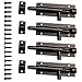 Price comparison product image HUIMALL 4 Sets Door Bolts, 3 Inch Garden Gate Door Lock Latch Internal Shed Bolt Lock Door Bolts Heavy Duty Brenton Bolt Pad bolt Slide Lock Gate Door Tower Bolts For Internal Doors