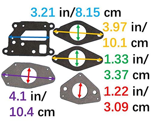 Image of Complete Rebuild Head Top Bottom End Engine Gasket Kit for Kohler 24 755 107-S 24 755 03-S CH18 CH20 CH620 CV18 CV20 CV620 CV640 CH CV 18 20 620 640 24 755 03S 107S 2475503S 24-755-107-S Z487
