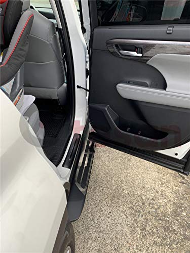 Running Boards Fit For 2020 2021 2022 Toyota Highlander Xu70 Side Step Nerf Bar #TOP5