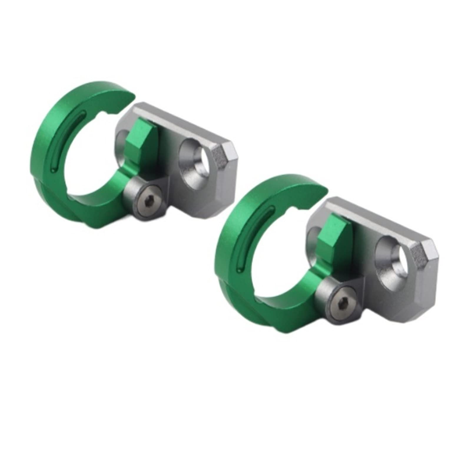 Jfqm 2 Pièces Colliers De Serrage De Tuyau De Frein Arrière De Moto CNC Support De Ligne De Câble De Bras Oscillant Adapté For Kawasaki KX 85 125 250 500 KLX300 KLX250S