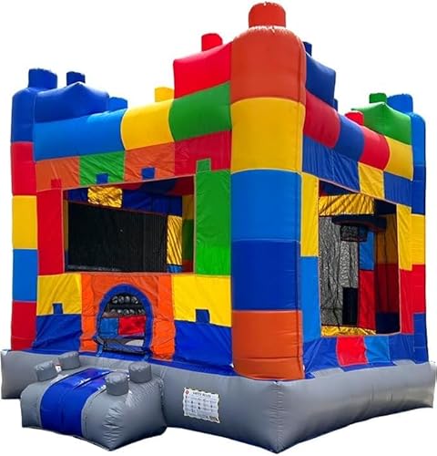 Hero Kiddo HKBH-BLOCK13 Herokiddo Block Party Bounce House Commercial Grade thumb #7