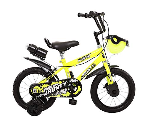 Outdoor Jaunty Golden Arm Kids Bicycle 14 Inch for 3 to 5 Years Age Group Toy Review India (Iknoor World )