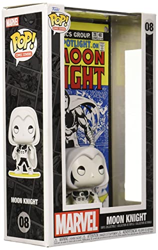 Funko Pop! Comic Cover: Marvel, Moon Knight, Marvel Comics, Collectable Vinyl Figure, Gift Idea, Official Merchandise