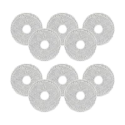 FLSBMVORA Pack of 10 Mop,Compatible for Dreame, L10s Ultra/L10s Pro Ultra/L20 Ultra/L10s Pro Ultra Heat Vacuum Robot, Washable