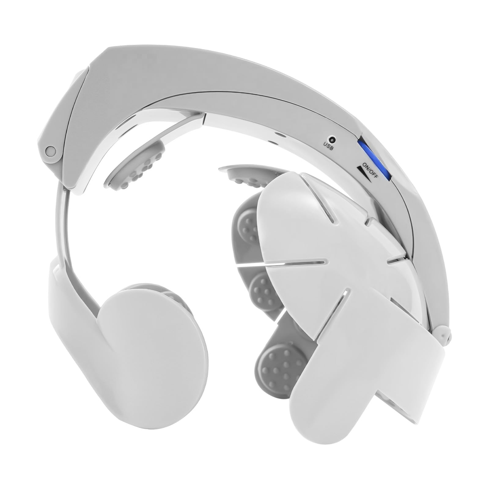Elektrisches Kopfmassagegerät USB Massagehelm 3 Stufen