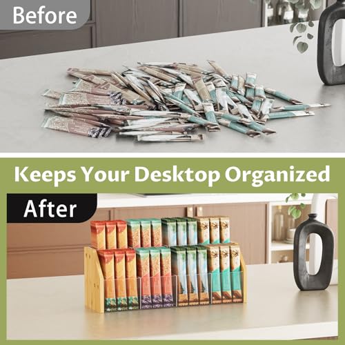 Rangement en acrylique pour sachets pour optimiser l'espace du plan de travail - 3