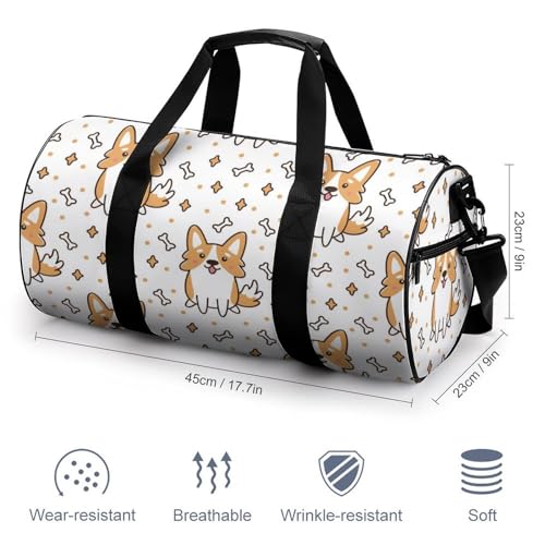 Sac de gym Corgi mignon sac de sport voyage 45cm - 2