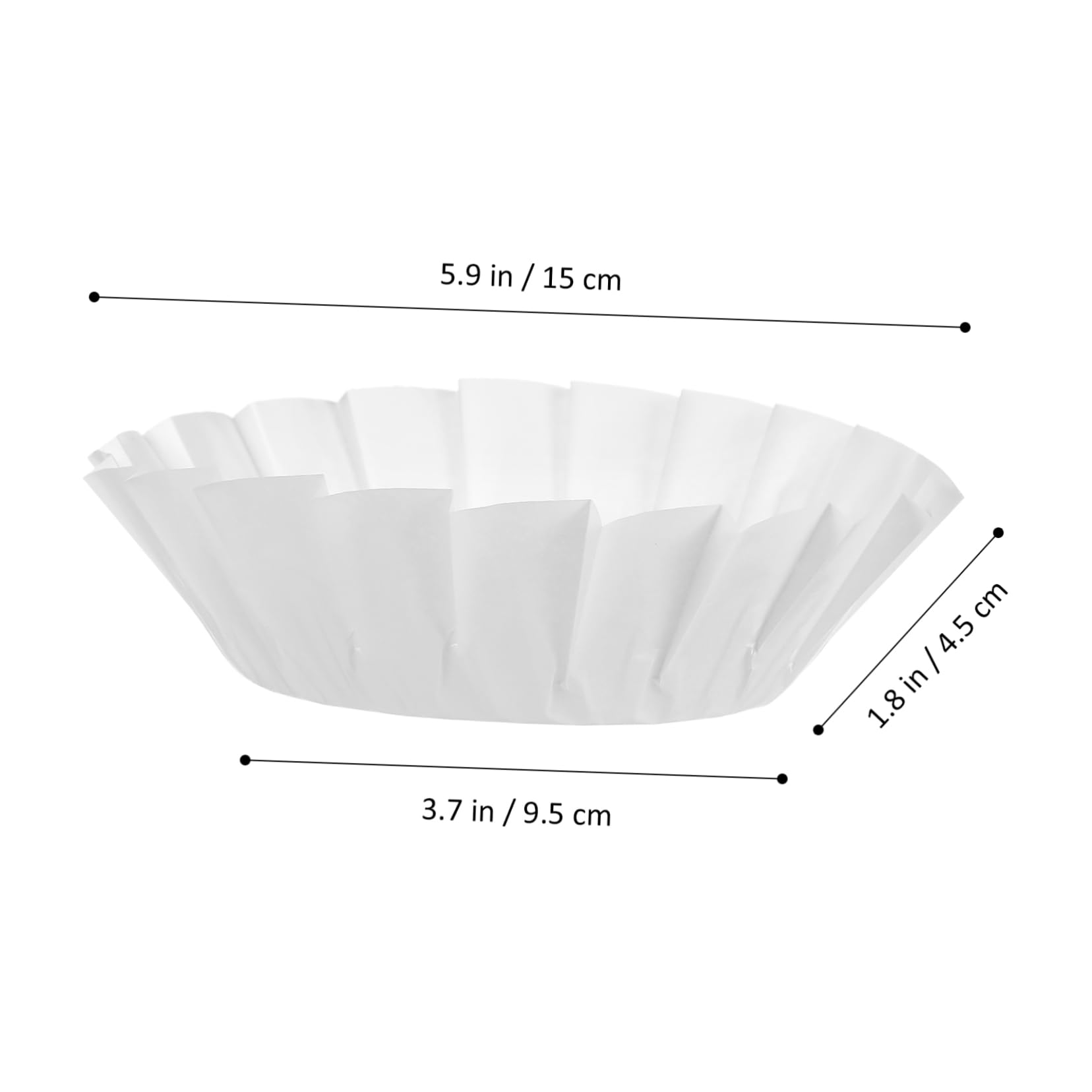 Cabilock 4 Sätze 4 Sets Kuchenform Dessertpapierförmchen Muffinförmchen Tulpen Cupcake Förmchen Backzubehör Cupcake Halter Folien Cupcake Förmchen Mini Cupcake 200 Stück * 4
