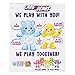 Care Bears 22053 Desbloquear Las Figuras interactivas mágicas-Grumpy Bear-Edades 4+, 3