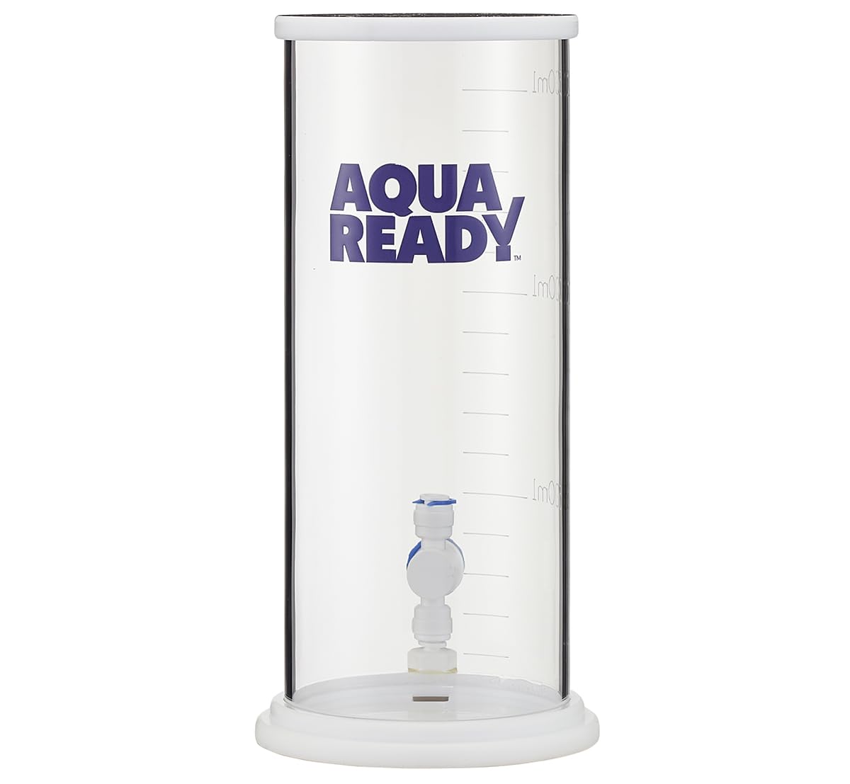 AquaReady DC-1 Acrylic Dosing Container Includes Quick Connect Fittings. Auto Top Off Reservoir, Low Profile Footprint 1.5L Capacity