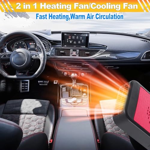 200W Portable Heater & Cooling Fan