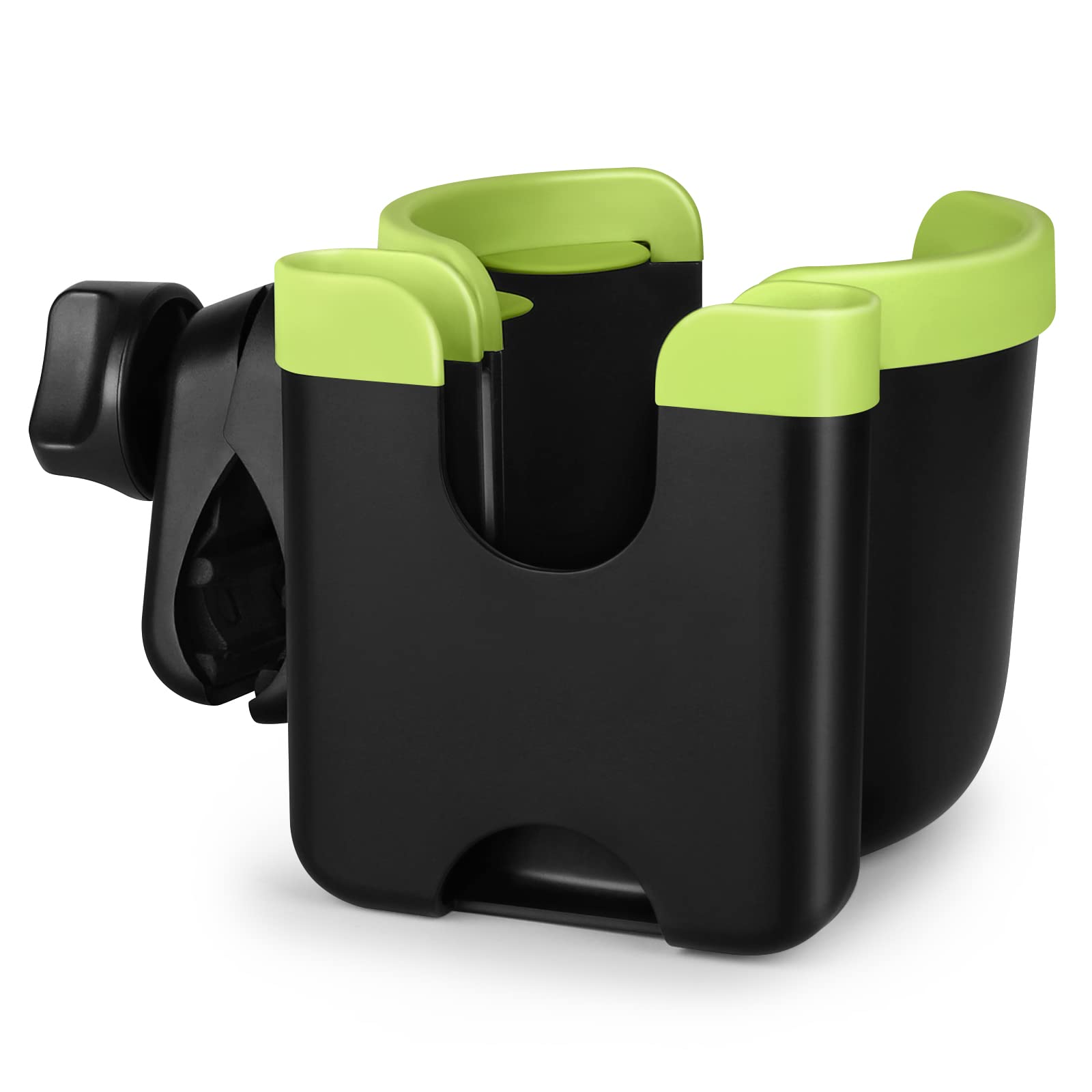 Accmor Stroller Cup Holder with Phone Holder, Bike Cup Holder, Universal Cup Holder for Uppababy Nuna Doona Strollers, 2-in-1 Cup Holder for Walker, Wheelchair, Scooter : Baby