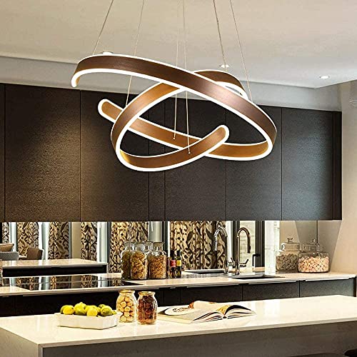 Suspension LED 125W lustre au design géométrique et finitions d'architecture premium