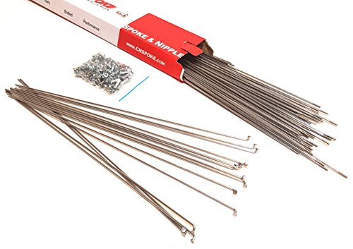 cn Spoke 100x Fahrrad Speichen 2.0 / * mm Edelstahl rostfrei inkl. Nippel 14mm (272) Cover