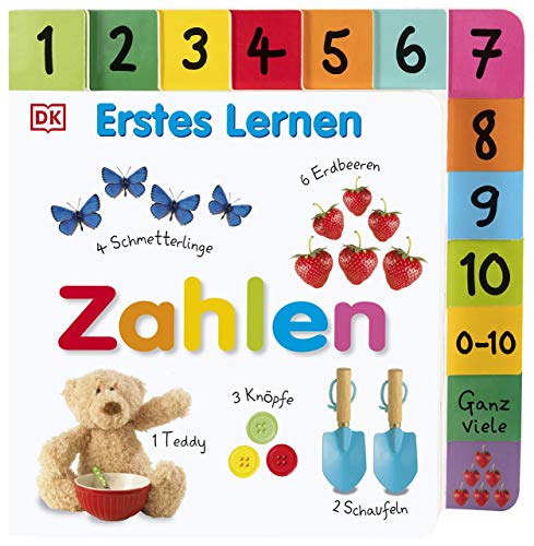 Télécharger Erstes Lernen. Zahlen: Pappbilderbuch mit großem Griff-Register und über 120 Fotos ab 1 Jahr PDF