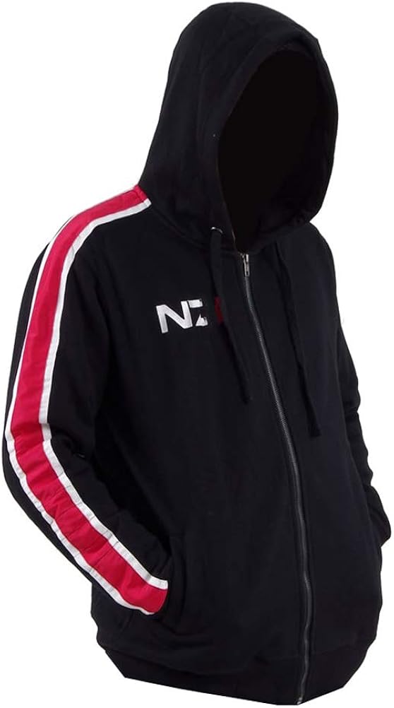 Dahee Hot Game Mens Black Sweater Cosplay Hoodie Cotton Hooded Jacket T-Shirt Summer Autumn Winter Outfit Halloween Costume : Clothing, Shoes & Jewelry