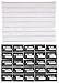 Mugshot Signs - 25 Photo-Booth Props with Height Chart Backdrop Poster for Birthday, Wedding, Bachelorette Party, Sign: 11.5 x 7.5 Inches, Background: 5.17 x 3.83 Feet