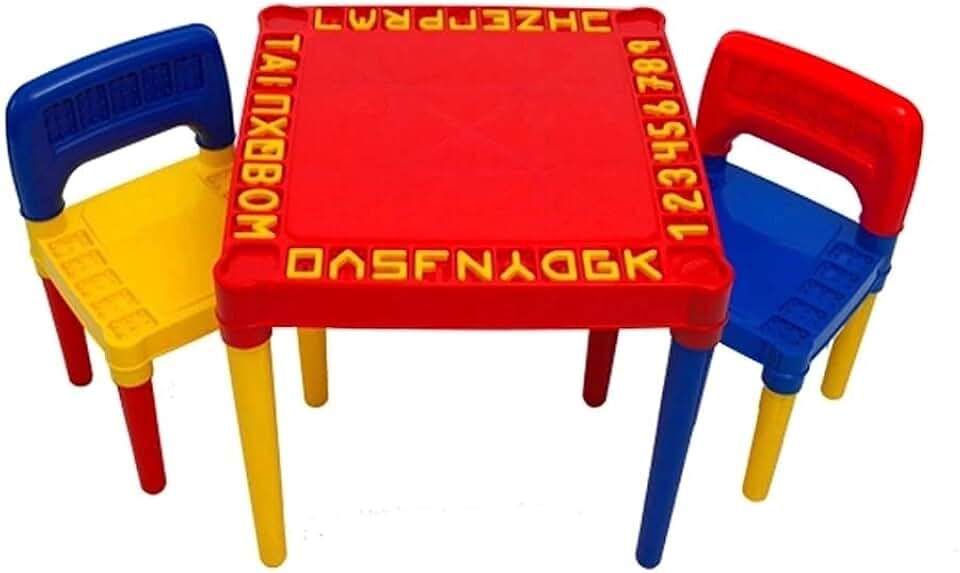 Mesinha de Atividades Educativa com 2 Cadeiras Tritec