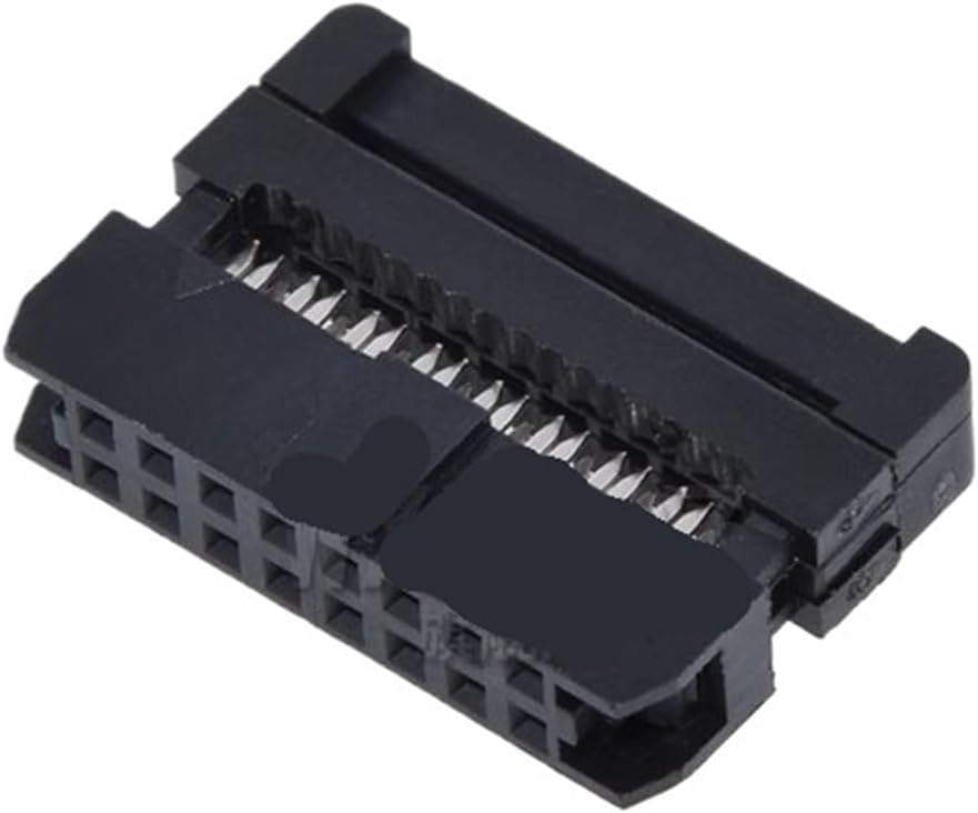 10pcs 2.0mm Pitch FC 6/8/10/12/14/16/18/20/24/26/30/34/40/44/50/60/64p Pin IDC Female Header Socket Connector for 1mm(2.0MM 6P)