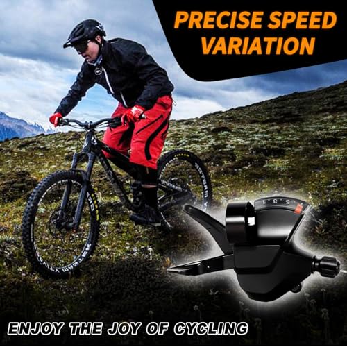 image for RainFlowwer SL-M315-7R Bike Shift Lever, Bicycle Shift Lever - Right, 