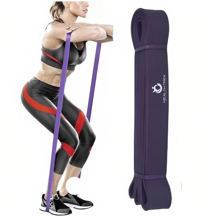 Healthtrek Heavy Power Band for Workout | Resistance Band for Gym, Mobility, Stretching, Powerlifting, Resistance Training for Home Exercise for Men & Women (Heavy 35-85) (B0CBMJM7JD) Amazon Price History, Amazon Price Tracker