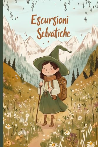 Escursioni Selvatiche: Diario delle escursioni per chi ama osservare la natura ed i cambiamenti stagionali | Formato 6x9 pollici | Spazio per ... annotare 55 Escursioni | Con illustrazion