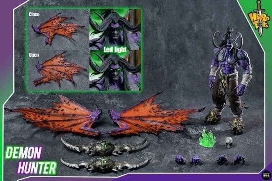 Hero toys デーモンハンター ユディアン 24cm アクションフィギュア Amazon.co.jp: Hero toys デーモンハンター ユディアン Demon Hunter