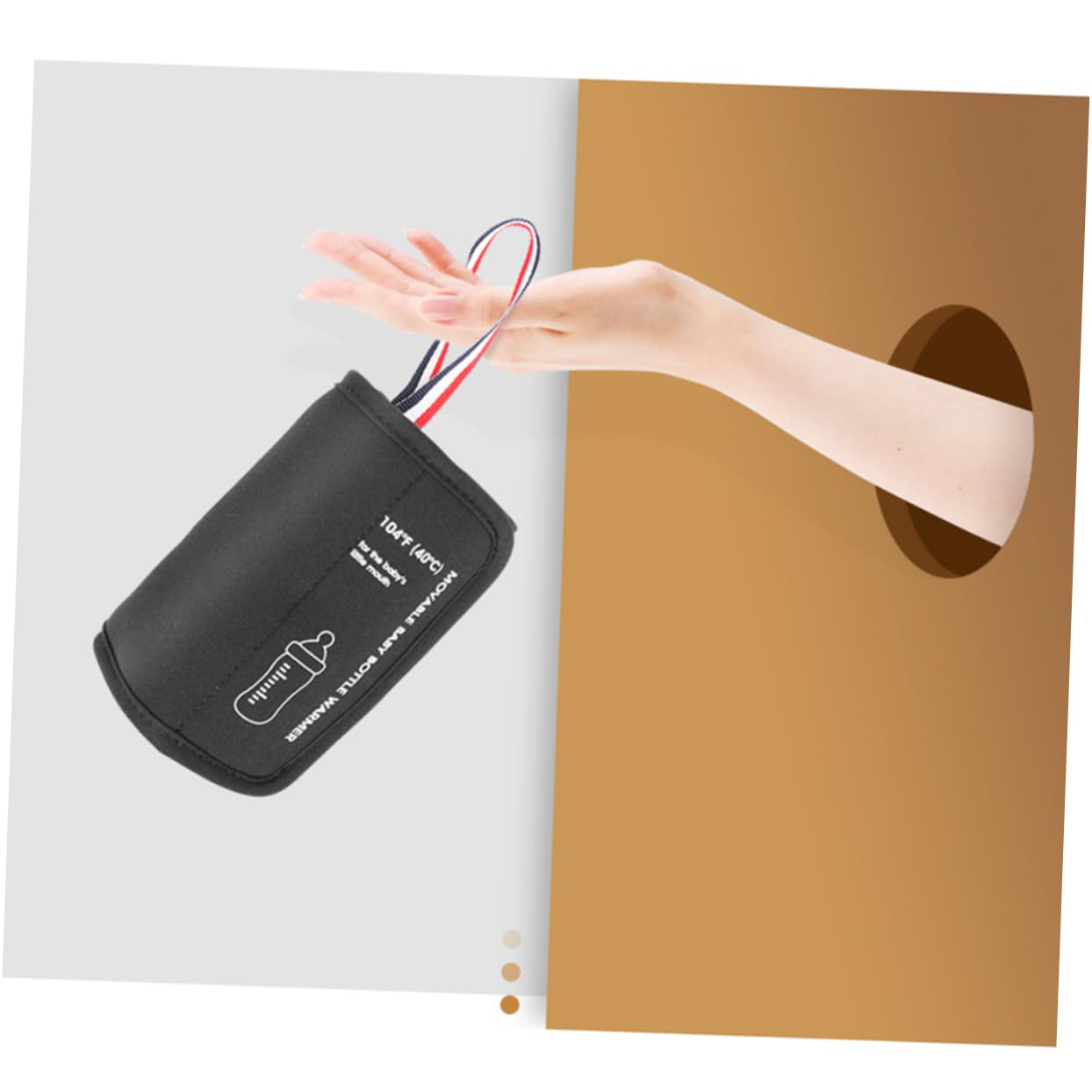 Toyvian 2pièces -biberon Usb Pour Couverture Isolante Pour Biberon De Voyage Accessoires Auto Câble Allume- Noir