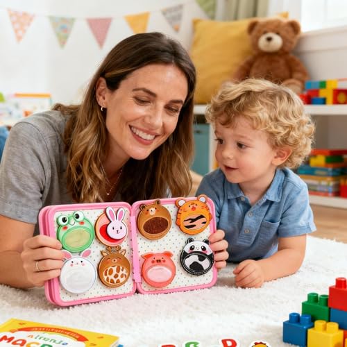 Livre d'activités de conseil d'administration animé pour canaliser l'énergie de bébé - 5