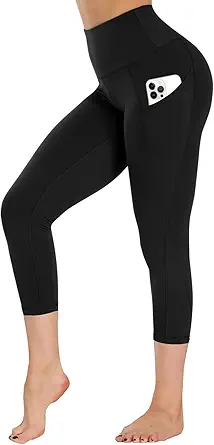GAYHAY High Waist Yoga Pants with Pockets, Leggings for Women Tummy Control Compression Workout Leggings for Women