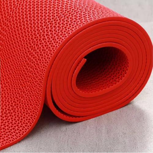 ~߃}bg 0.9*1m O/p RJbg C}bg 唻 PVC 4.5mm ؂ ]|h~ ƒp O  ʘH L v[  x_ a@ ԏ oRj[ ~߃V[g(Red,120x1000cm/4x32.