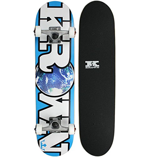 Krown World Rookie Complete Skateboard (Blue) #TOP11